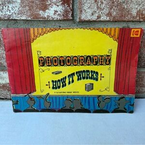 Kodak Photography How It Works Vintage Pamphlet 1973 Brochure Ephemera